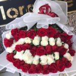 купить букет из 45 роз в Новокузнецке