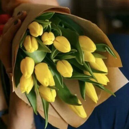 Жёлтые тюльпаны