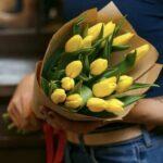 Жёлтые тюльпаны